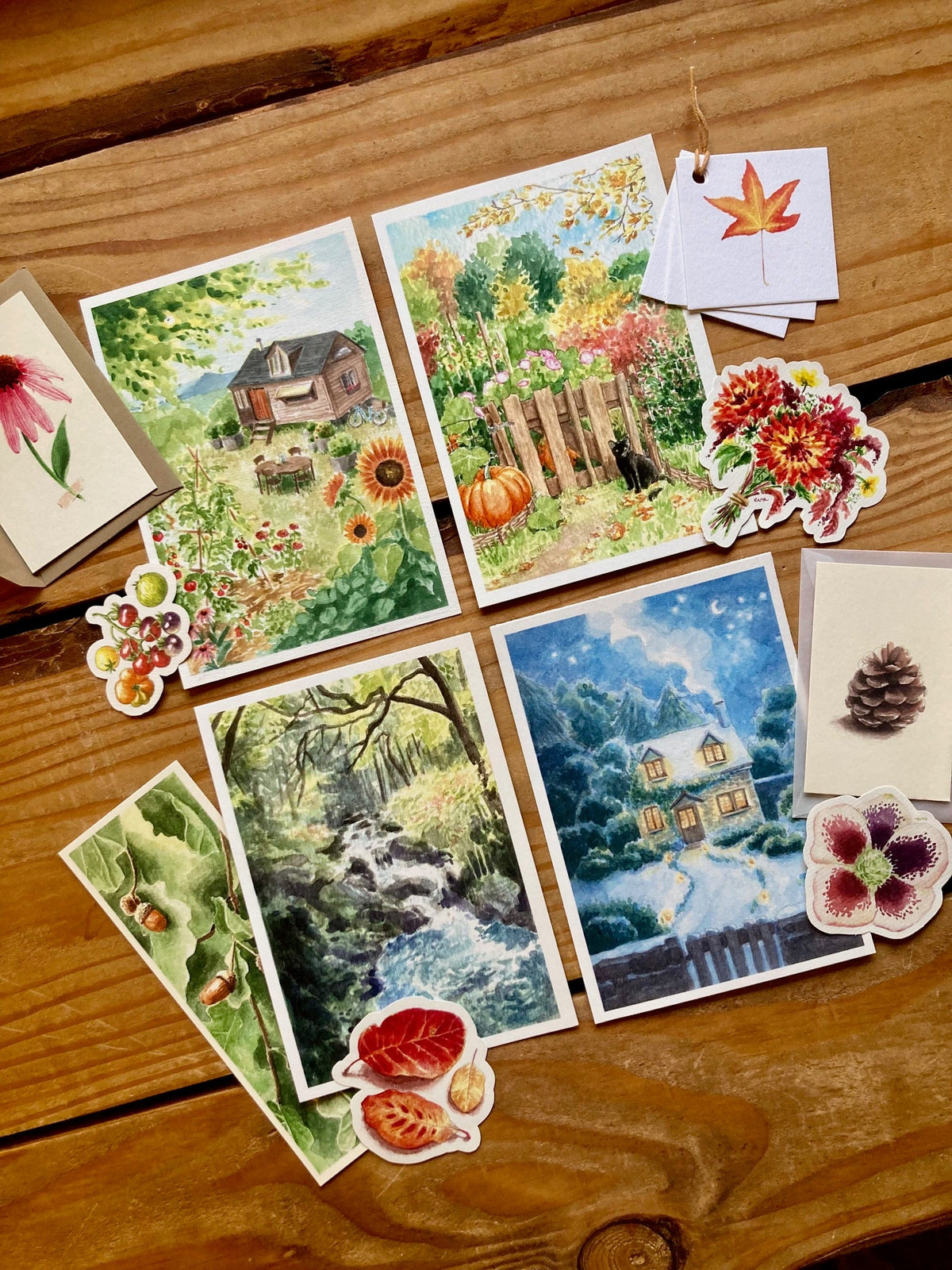 Papeterie & aquarelles